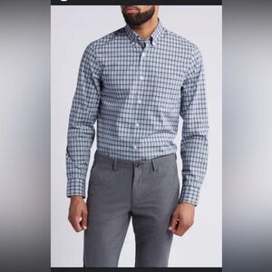 Nordstrom tech smart men’s shop button down shirt